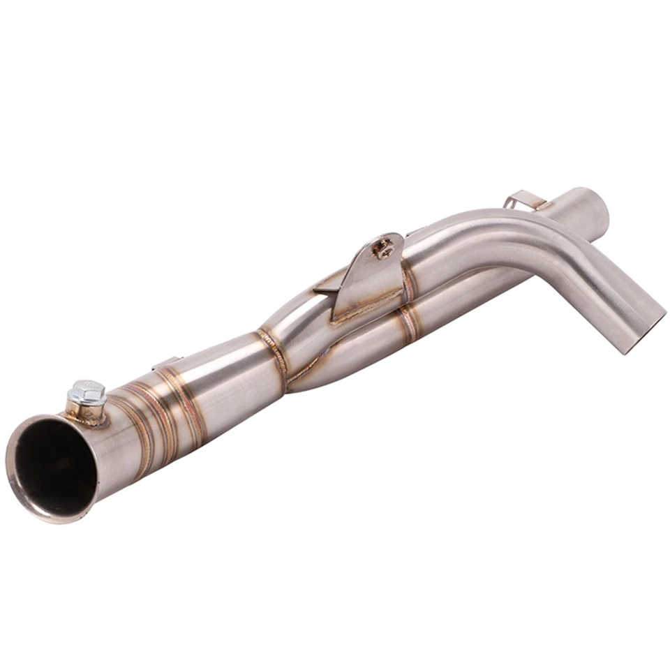 For Yamaha YZF R1 2009-2014 Stock Muffler Modified Exhaust Mid Connect Link Pipe Foto 3 de 4