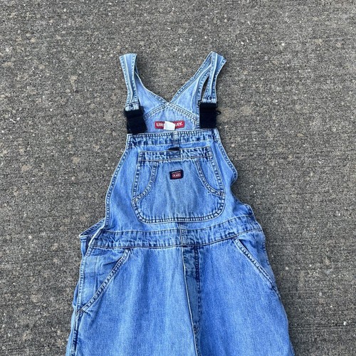 Unionbay Overalls Adult Sz M Denim VTG 90s Y2K Cottagecore Grunge Skater - Picture 4 of 9