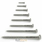 No 3,4,6,8,10,12 A2 STAINLESS STEEL SLOTTED FLAT COUNTERSUNK WOOD SCRE DIN 97