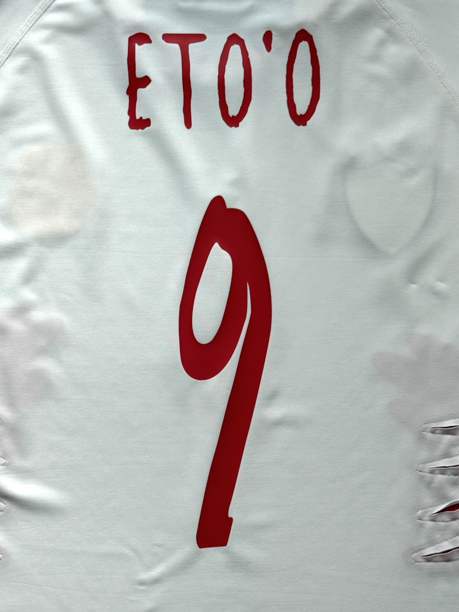 2004/06 Cameroon Authentic Third Jersey #9 Eto'o XL Player