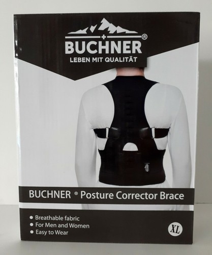 Buchner Leben Qualitat Haltungskorrektorbandage für Männer und Frauen XL Größe - Bild 2 von 3