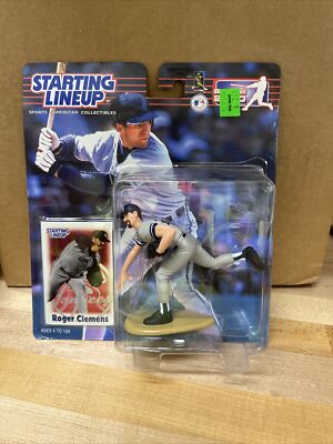 2000 Starting Lineup ROGER CLEMENS Figure Card New York Yankees SLU MLB NEW