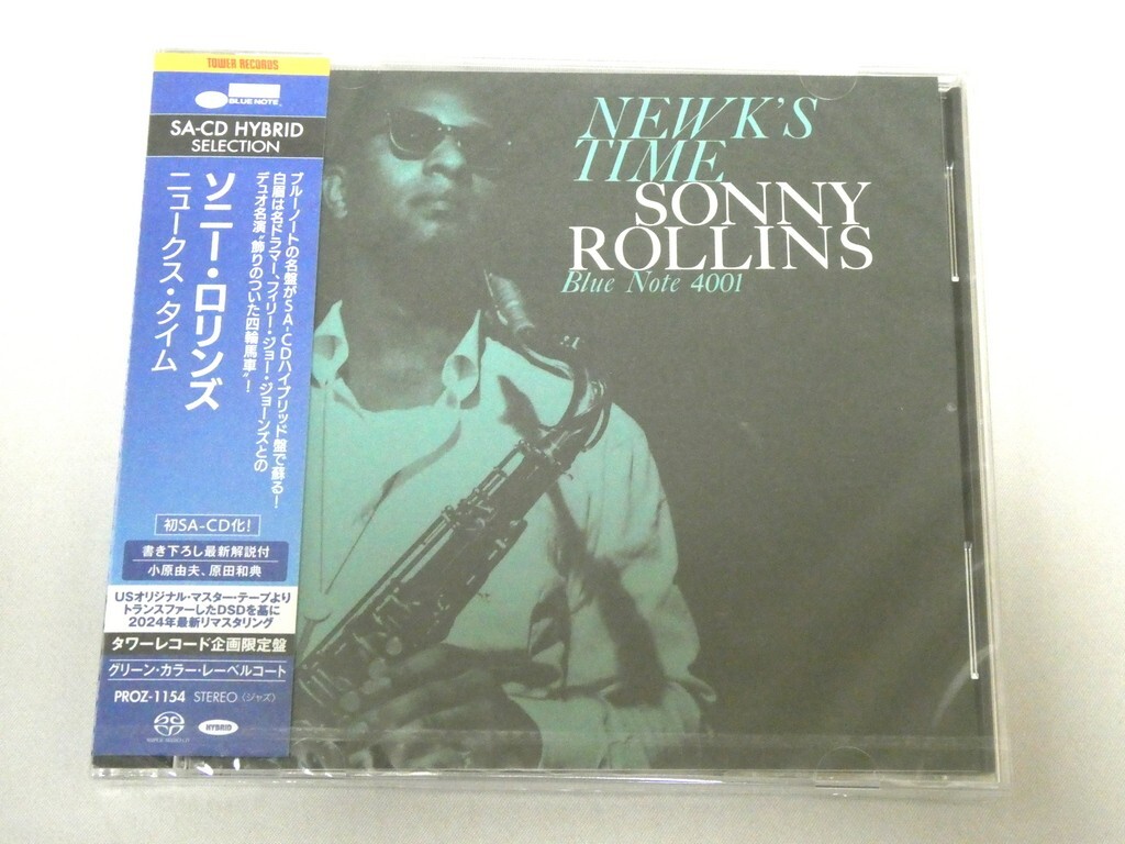 Sonny Rollins Newk's Time SACD Hybrid TOWER RECORDS JAPAN | eBay