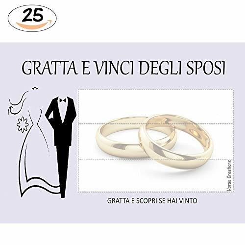 Gratta E Vinci Matrimonio Horus Creations - 25 Gratta E Vinci Da (X8f)
