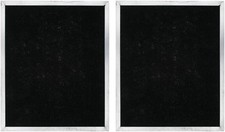 Replacement Carbon Range Hood Filter Fits Broan Microtek System - White