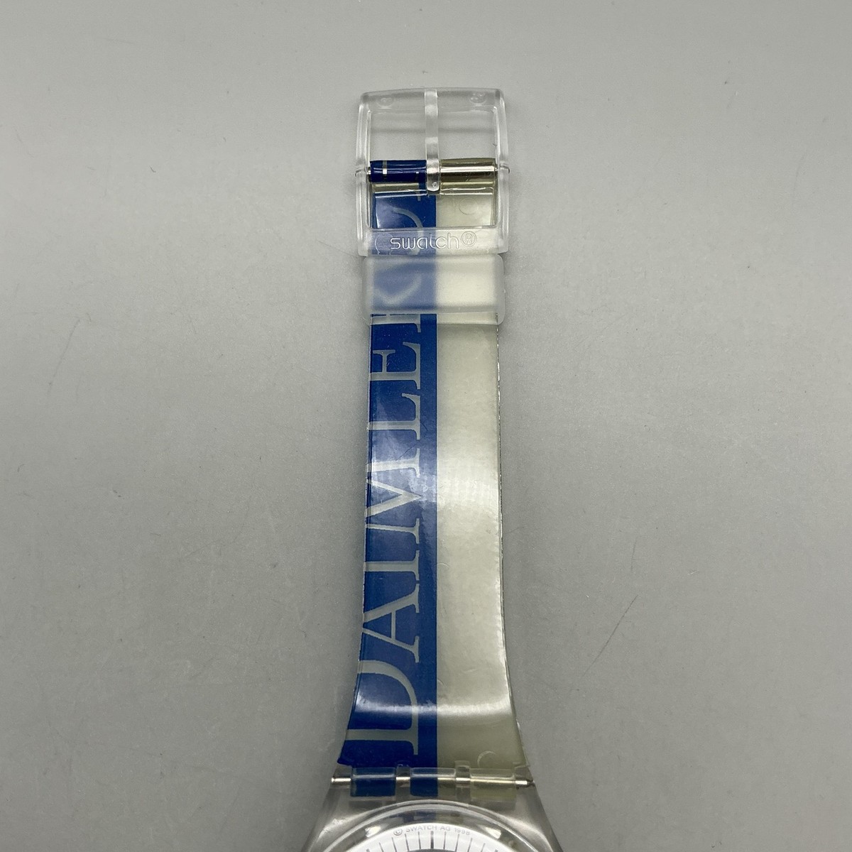 1998 Swatch Watch Gents 34mm Skeleton Daimler Chrysler Swiss Box