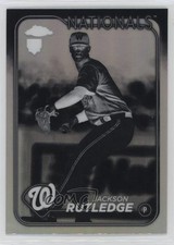 2024 Topps Chrome Negative Refractor Jackson Rutledge #42 1i72
