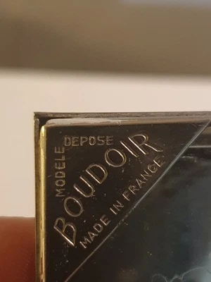 Poudrier Vintage France Modèle Déposé - Photo 1/4