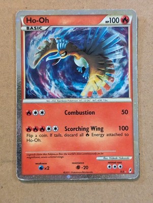 Pokemon Card Ho-Oh SL05 Call of Legends Holo Played Damage | eBay