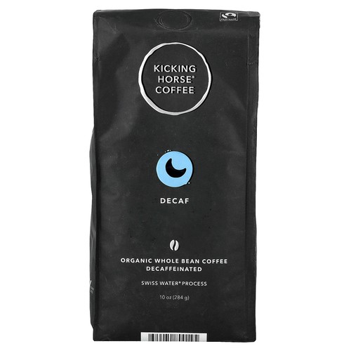 Kicking Horse Decaf Dark Whole Bean Coffee 10 oz 284 g Caffeine-Free & Decaf,
