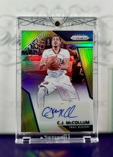 CJ MCCOLLUM GOLD 2017-18 Panini Prizm Signatures GOLD AUTO /10 MINT CONDITION!!!
