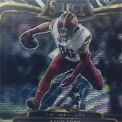 2025 Panini Select Zach Ertz #488 Zebra Prizm SSP Field Level