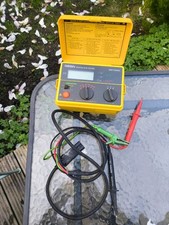 Robin KMP 5404DL Digital RCD (ELCB) Tester Case Power Lead