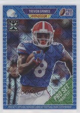 2021 Leaf Pro Set Metal Blue Mojo 15/30 Trevon Grimes #89 a8x