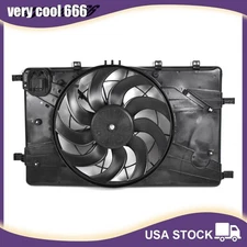 Radiator Cooling Fan Assembly w/ Shroud for Chevrolet Cruze Limited Buick Verano