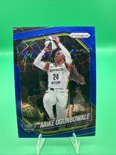 2025 ARIKE OGUNBOWALE PANINI PRIZM WNBA#73 BLUE VELOCITY SP CARD DALLAS WINGS