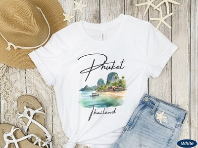 Phuket T-Shirt Travel Gift for Thailand Trip Lovers Souvenir Tee