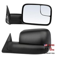 Towing Mirrors Replacement fit for Dodge 94-01 for Ram 1500 94-02 for Ram