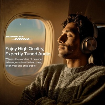 Noise Master Buds Max, Sound by Bose Wireless Over-Ear Headphones
