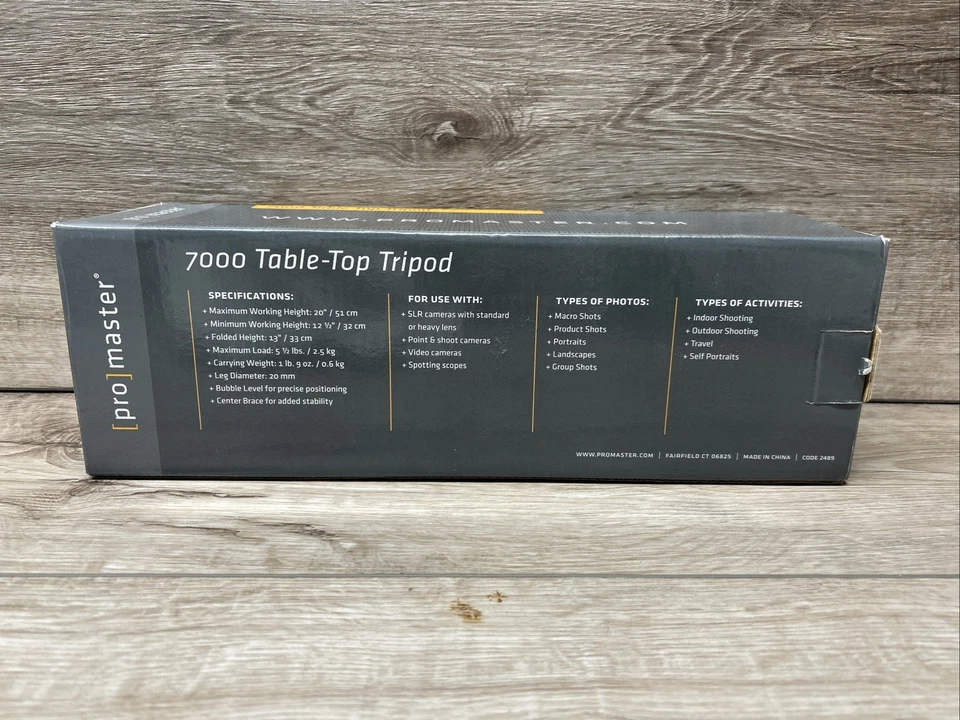 Pro Master 7000 Code 2489 Tripod with box - Image 4 of 4