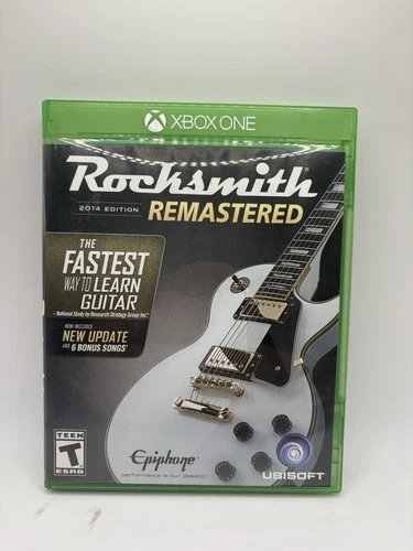 Rocksmith 2014 Edition Remastered Microsoft Xbox One Tested/Working CIB