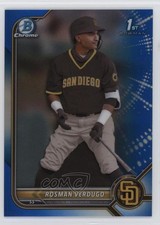 2022 Bowman Chrome Prospects Blue Refractor 134/150 Rosman Verdugo #BCP-193 03j5