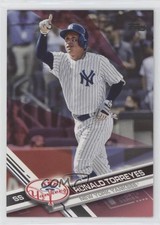 2017 Topps Update Mother's Day Hot Pink 50/50 Ronald Torreyes #US54 0ar