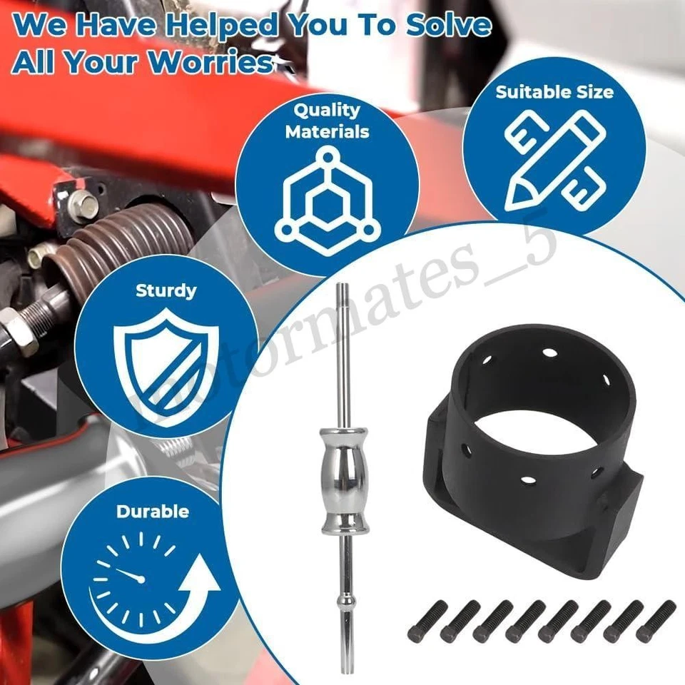 3.7" CV Axle Shaft Puller Removal Tool w/ Slide Hammer UTV/ATV HD Bushing Puller - Изображение 4 из 4