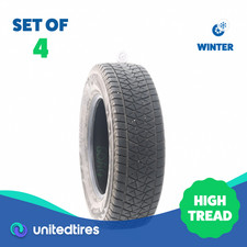 Set Of 4 Used 21570r16 Bridgestone Blizzak Dm-v2 100s - 9.5-1032
