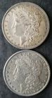 1883 O and 1885 $1 Morgan Silver Dollars
