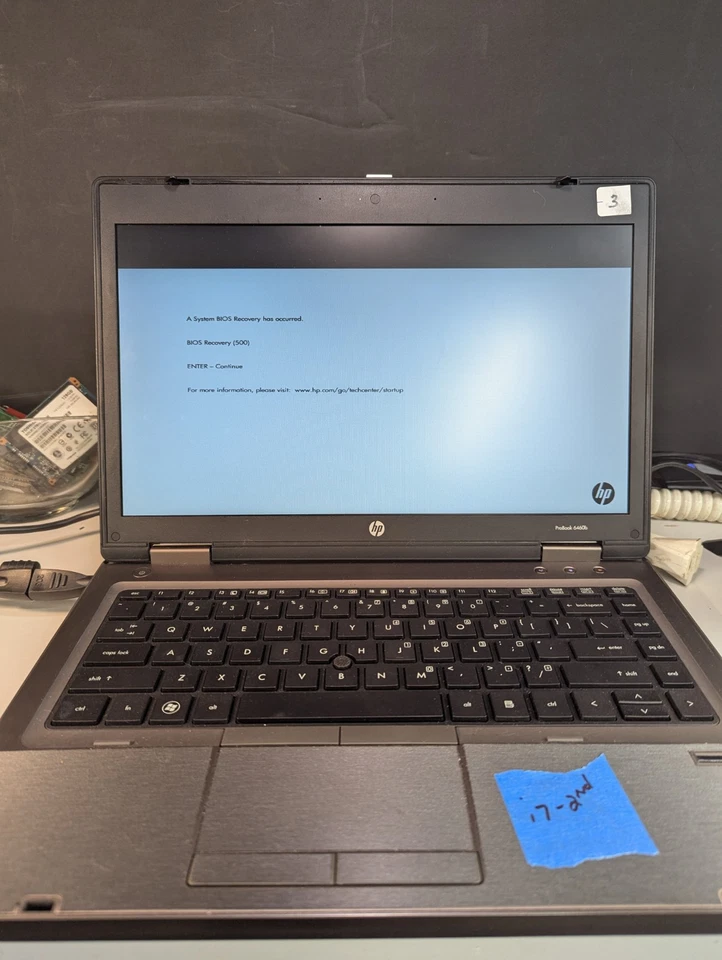 Portátil HP ProBook 6460b 15,4" i7-2ª generación sin disco duro/cable #377 Foto 2 de 4