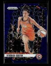 2024 Panini Prizm WNBA Veronica Burton Blue Velocity Prizms #35