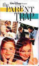 The PARENT TRAP- Walt Disney- Lindsay Lohan- Near Twins Reconcile Parents VHS LN