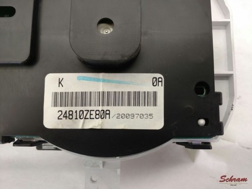 Speedometer Cluster MPH CVT With ABS Fits 08 SENTRA 1776495 - Picture 4 of 6