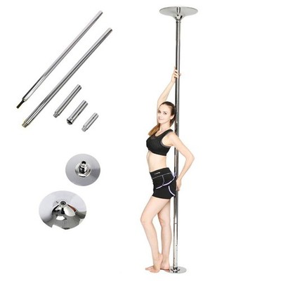 45mm GoGo Pole Dance Tanzstange Tischtanzstreifen Stange Eehlstahl stabil Stange