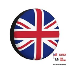 Spare Tire Cover 17" Union Jack Flag - UK Flag - Flag of the Union Jack