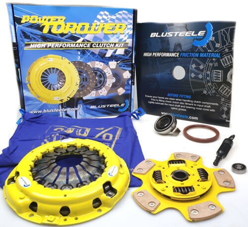 Blusteele Heavy Duty Stage 4 Clutch Kit For Subaru BRZ Button & LW Flywheel
