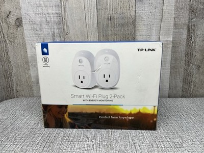 TP-LINK Smart Wi-Fi Plug 2 Pack Remote Access Model HS110-KIT (US) ~ Open box