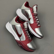 IM0557-001 Caitlin Clark x Zoom Kobe 5 Protro Gray Red Men  s Size Sneaker Shoes