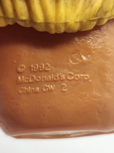 3 Vintage 1992 McDonalds Chicken McNugget Buddies Incomplete Nuggets - Picture 4 of 6