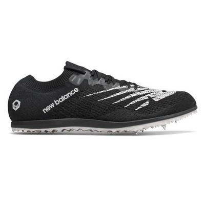 NEW Size 12.5 Mens New Balance Black and White Distance Track Spikes ULD5KBW7