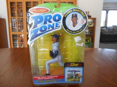 PRO ZONE Pedro Martinez Red Sox INTELLI-TRONIC Voice Activated Figure 2002 NIP