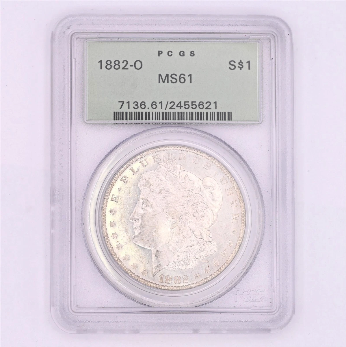 MS 61 Graded 1882 Year Morgan US Dollars (1878-1921) for sale | eBay