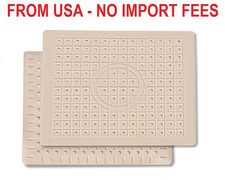 2 Pack Kitchen Sink Protector Mat 10" x 12" Non-Slip Rubber Sink Strainer Drain