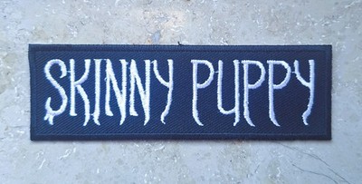 SKINNY PUPPY -- PATCH / AUFNÄHER -- INDUSTRIAL METAL / EXPERIMENTAL