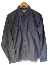 Express Men s Fitted Button Down Shirt Sz M Business Casual Nwot