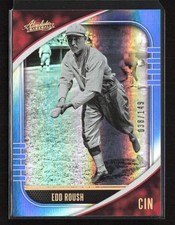 2021 Panini Absolute #70 Edd Roush Spectrum Blue #/149