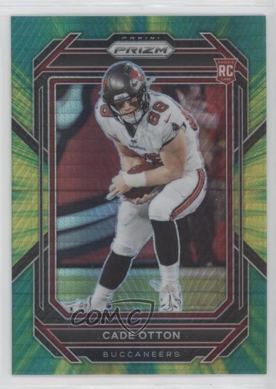 2022 Panini Prizm Rookies Hyper Prizm /175 Cade Otton #362 Rookie RC