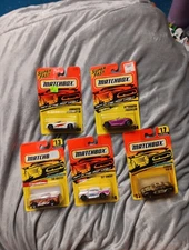 matchbox cars Lot Of 5
