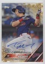 2016 Topps Pro Debut Gold Auto 28/50 Tate Matheny #32 Auto t6r